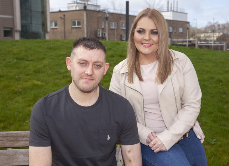 Imagine of donor recipient Allan and donor Jennie.