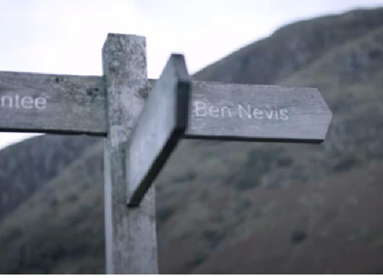 Ben Nevis sign