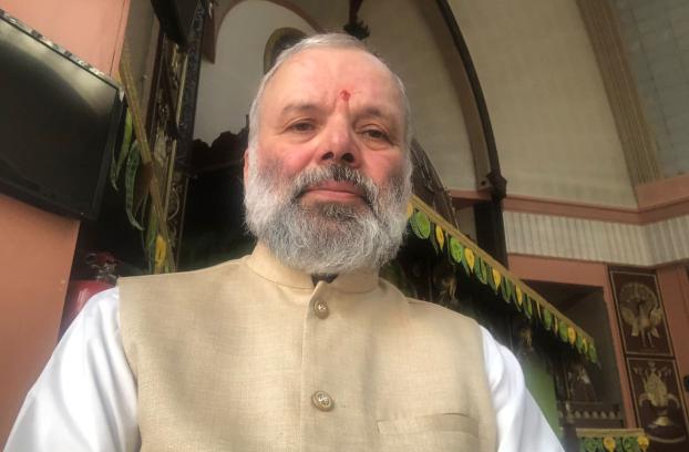 Medini Prasad Mishra (Acharya Ji), Senior Priest, Hindu Mandir, Glasgow